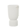 Vase Alexandra House Living Ecru Céramique Visage 13 x 13 x 25 cm | Tienda24 Tienda24.eu