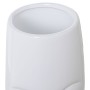 Vase Alexandra House Living Blanc Céramique Brillant Visage 16 x 15 x 47 cm | Tienda24 Tienda24.eu