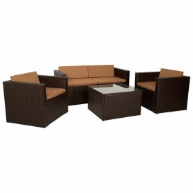 Conjunto de mesa com 2 cadeiras DKD Home Decor MB-177410 Cor de Rosa 60 x 60 x 75 cm (3 pcs) | Tienda24 - Global Online Shop Tienda24.eu