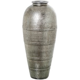 Vase 45 x 45 x 95 cm Golden Aluminium | Tienda24 Tienda24.eu