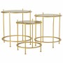 Set di 3 tavoli Alexandra House Living Oro 53 x 60 x 53 cm | Tienda24 - Global Online Shop Tienda24.eu