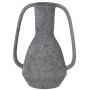 Vase Alexandra House Living Gris foncé Céramique 17 x 17 x 29 cm Avec des poignées | Tienda24 Tienda24.eu