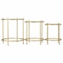 Set di 3 tavoli Alexandra House Living Oro 53 x 60 x 53 cm | Tienda24 - Global Online Shop Tienda24.eu