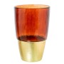 Vase Alexandra House Living Marron Doré Verre 41 x 39 x 27 cm | Tienda24 Tienda24.eu