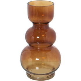 Vase Creme aus Keramik Sand 21 x 21 x 38 cm | Tienda24 Tienda24.eu