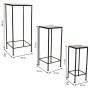 Flower Pot Stand Alexandra House Living Black Iron 30 x 68 x 30 cm by Alexandra House Living, Accessories - Ref: D1631493, Pr...