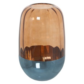 Vase Alexandra House Living Argenté Céramique 14 x 15 x 36 cm | Tienda24 Tienda24.eu