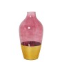 Vase Alexandra House Living Golden Crystal 13 x 13 x 26 cm | Tienda24 Tienda24.eu