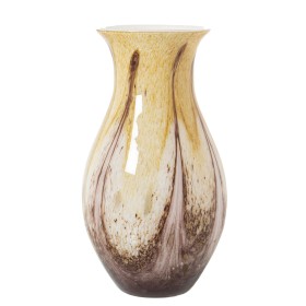 Vaso Cerâmica Creme 35 x 35 x 80 cm | Tienda24 Tienda24.eu