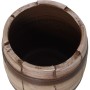 Set of Planters Alexandra House Living Brown Ceramic Barrel (3 Pieces) | Tienda24 Tienda24.eu