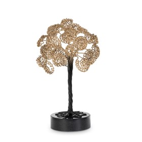 Figura Decorativa Alexandra House Living Azul Ferro Medusa 18 x 10 x 32 cm | Tienda24 Tienda24.eu