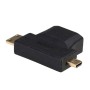 Adattatore HDMI con Micro HDMI Akyga AK-AD-23 Mini HDMI Nero | Tienda24 - Global Online Shop Tienda24.eu