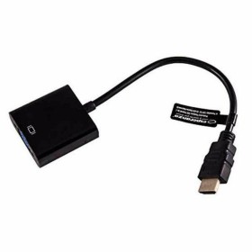 Adaptateur HDMI vers VGA GEMBIRD S0223205 1080 px 60 Hz Noir 15 cm de GEMBIRD, Câbles VGA - Réf : S9104740, Prix : 5,40 €, Re...