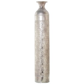 Vase Alexandra House Living Metall Gesicht 20 x 21 x 21 cm | Tienda24 Tienda24.eu