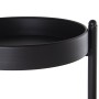 Flower Pot Stand Alexandra House Living Metal 24 x 25 x 66 cm Triple Black | Tienda24 Tienda24.eu