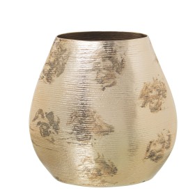 Vase Romimex Vert Beige Porcelaine 23 x 27 x 23 cm Avec des poignées | Tienda24 Tienda24.eu