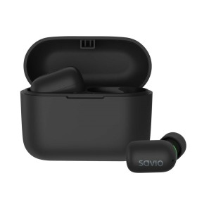 In-ear Bluetooth Headphones Savio TWS-09 Black by Savio, Single ear Bluetooth headphones - Ref: S9105086, Price: 24,30 €, Dis...