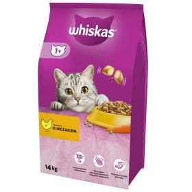 Aliments pour chat Whiskas Adulte Poulet Légumes 14 Kg de Whiskas, Sèche - Réf : S9105504, Prix : 42,19 €, Remise : %