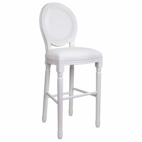 Stool Alexandra House Living White Polyurethane 46 x 116 x 52 cm by Alexandra House Living, Sofas and chairs - Ref: D1631520,...