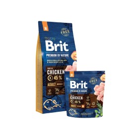 Nourriture Brit Premium by Nature Medium Adulte Pomme Poulet Maïs 15 kg de Brit, Sèche - Réf : S9105578, Prix : 43,08 €, Remi...