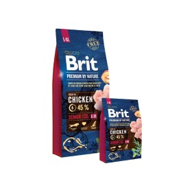 Nourriture Brit Premium by Nature Senior L+XL Senior Pomme Poulet Maïs 15 kg de Brit, Sèche - Réf : S9105586, Prix : 44,20 €,...