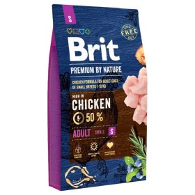 Nourriture Brit Premium By Nature Adult Adulte Pomme Poulet Maïs 8 kg de Brit, Sèche - Réf : S9105588, Prix : 33,73 €, Remise...