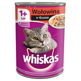 Cibo per gatti Whiskas Carne di vitello 400 g di Whiskas, Umido - Rif: S9105605, Prezzo: 2,02 €, Sconto: %