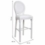 Sgabello Alexandra House Living Bianco Poliuretano 46 x 116 x 52 cm di Alexandra House Living, Sedie e Divani - Rif: D1631520...