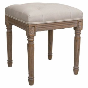 Banqueta Alexandra House Living Bege Borracha Madeira 41 x 48 x 41 cm de Alexandra House Living, Cadeiras - Ref: D1631522, Pr...