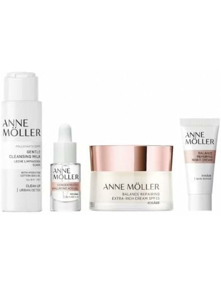 Conjunto de Cosmética Unissexo Anne Möller Rosâge Balance Extra-Rich Repairing Cream 4 Peças | Tienda24 Tienda24.eu