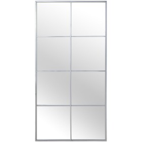 Espejo de pared DKD Home Decor Blanco Cristal Madera de mango Romántico Acabado envejecido Ventana 57,5 x 2,5 x 119 cm | Tienda24 Tienda24.eu