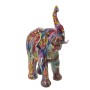 Decorative Figure Alexandra House Living Multicolour Plastic Elephant 10 x 23 x 22 cm | Tienda24 Tienda24.eu