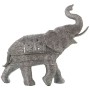 Figura Decorativa Alexandra House Living Prateado Plástico Elefante 18 x 40 x 36 cm | Tienda24 Tienda24.eu