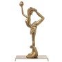 Figura Decorativa Alexandra House Living Dorado Plástico Gimnasta 12 x 18 x 32 cm | Tienda24 Tienda24.eu