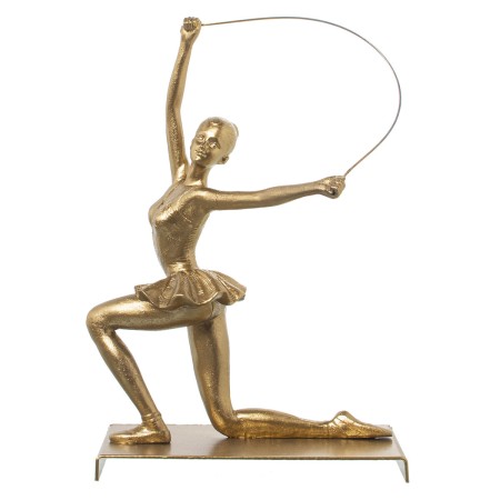 Figurine Décorative Alexandra House Living Doré Plastique Gymnaste 13 x 19 x 27 cm | Tienda24 Tienda24.eu