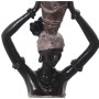 Decorative Figure Alexandra House Living Brown Plastic African Woman 9 x 12 x 42 cm | Tienda24 Tienda24.eu