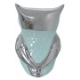 Decorative Figure Alexandra House Living Green Silver Ceramic Owl 11 x 11 x 18 cm | Tienda24 Tienda24.eu