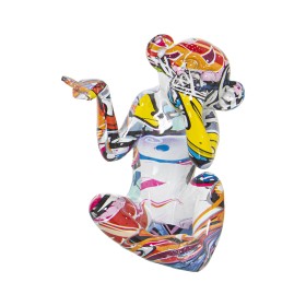 Decorative Figure Alexandra House Living Multicolour Plastic Rhinoceros Graffiti 17 x 26 x 19 cm Bowl | Tienda24 Tienda24.eu