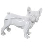 Figura Decorativa Alexandra House Living Plástico Perro 14 x 26 x 24 cm Mármol | Tienda24 Tienda24.eu