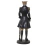 Figurine Décorative Alexandra House Living Noir Plastique Léopard Costume 15 x 17 x 42 cm | Tienda24 Tienda24.eu