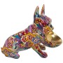 Figurine Décorative Alexandra House Living Multicouleur Plastique Chien 19 x 32 x 27 cm Bol | Tienda24 Tienda24.eu