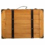 Jeu de valises Alexandra House Living Marron PVC Bois Métal Vintage 31 x 17 x 45 cm 40 x 24 x 13,5 cm Décoratif 2 Pièces de A...