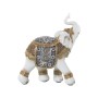 Decorative Figure Alexandra House Living White Golden Plastic Elephant 10 x 18 x 21 cm | Tienda24 Tienda24.eu