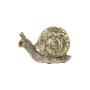 Decorative Figure Alexandra House Living Golden Acrylic Plastic Melamin Snail | Tienda24 Tienda24.eu