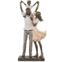 Decorative Figure Alexandra House Living Plastic Golden Family 10 x 15 x 30 cm | Tienda24 Tienda24.eu