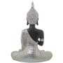 Decorative Figure Alexandra House Living Brown Silver Plastic Buddha 12 x 20 x 27 cm | Tienda24 Tienda24.eu