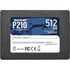 Disco Duro Patriot Memory P210 512 GB SSD de Patriot Memory, Discos rígidos sólidos - Ref: S9107772, Preço: 39,29 €, Desconto: %