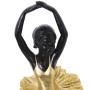 Deko-Figur Alexandra House Living Schwarz Gold Acryl Kunststoff Melamine Ballerina 10 x 9 x 30 cm | Tienda24 Tienda24.eu