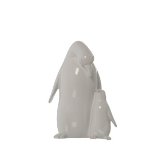 Deko-Figur Alexandra House Living aus Keramik Baum abstrakt Silberfarben 8 x 26 x 23 cm | Tienda24 Tienda24.eu