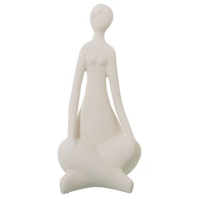 Figura Decorativa Romimex Beige Poliresina León 13 x 26 x 26 cm | Tienda24 Tienda24.eu